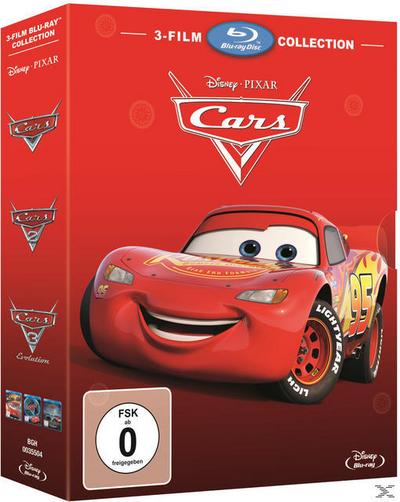 Cars 1-3 BLU-RAY Box