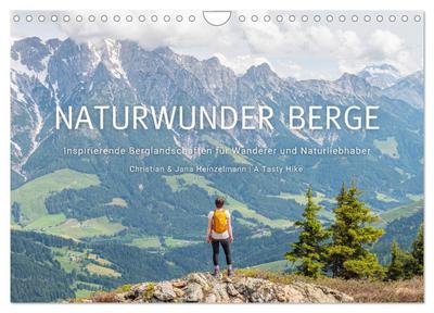 Naturwunder Berge (Wandkalender 2026 DIN A4 quer), CALVENDO Monatskalender
