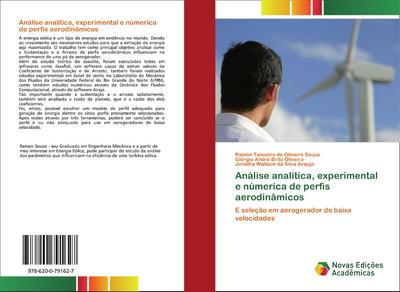 Análise analítica, experimental e númerica de perfis aerodinâmicos