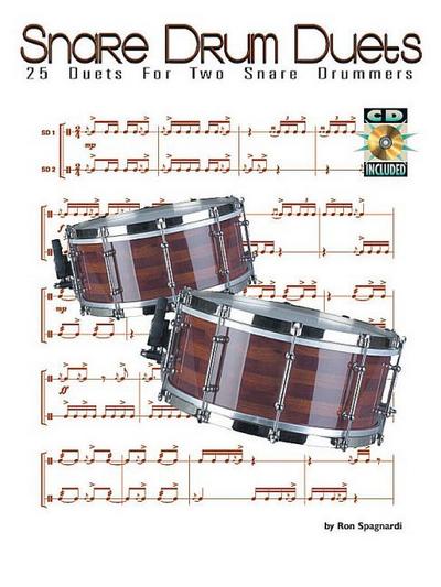 Snare Drum Duets: 25 Duets for Two Snare Drummers