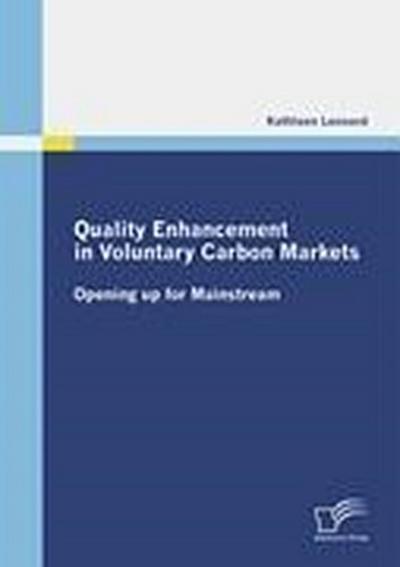 Quality Enhancement in Voluntary Carbon Markets