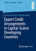 Export Credit Arrangements in Capital-Scarce Developing Countries