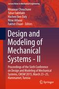 Design and Modeling of Mechanical Systems - II