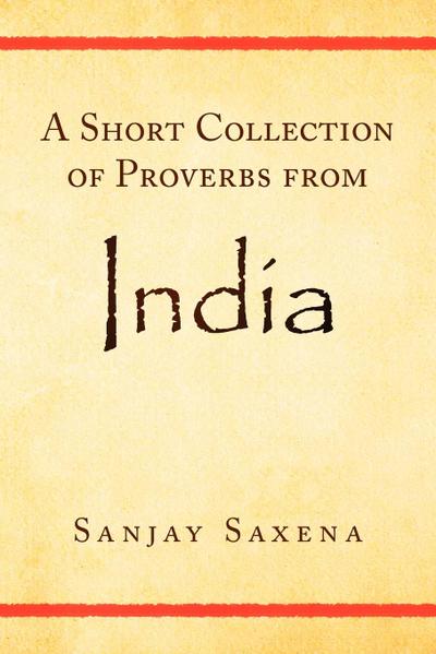 A Short Collection of Proverbs from India