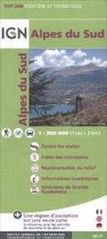 Alpes du Sud ign : IGNTOP200203: Découverte des pays du monde. Carte haute précision et lisibilité optimale. Itinéraires pittoresques, patrimoine historique et naturel