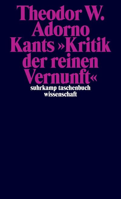 Kants »Kritik der reinen Vernunft« (1959) Band 4