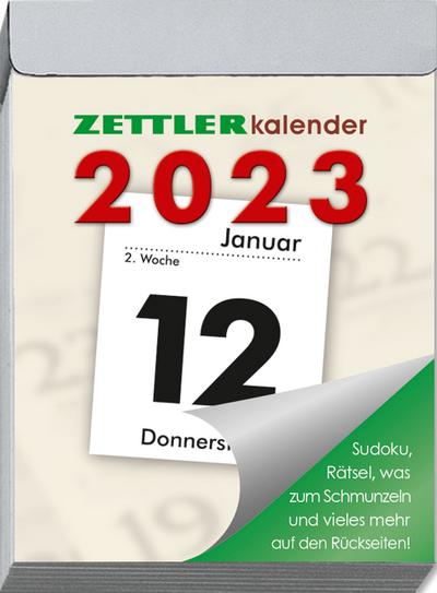 Tagesabreißkalender M 2023 5,4x7,2