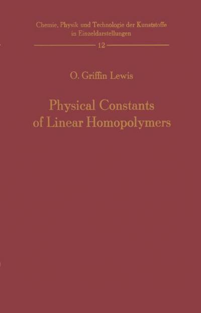Physical Constants of Linear Homopolymers