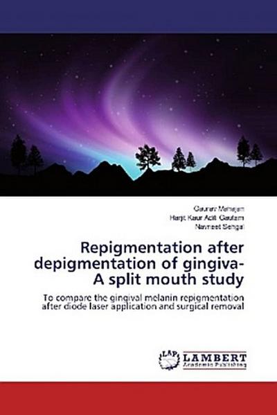 Repigmentation after depigmentation of gingiva- A split mouth study