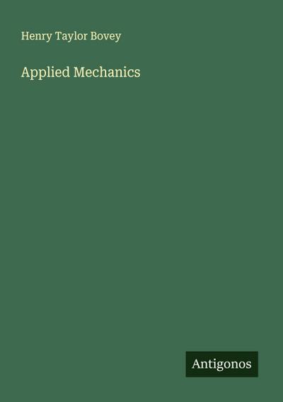 Applied Mechanics