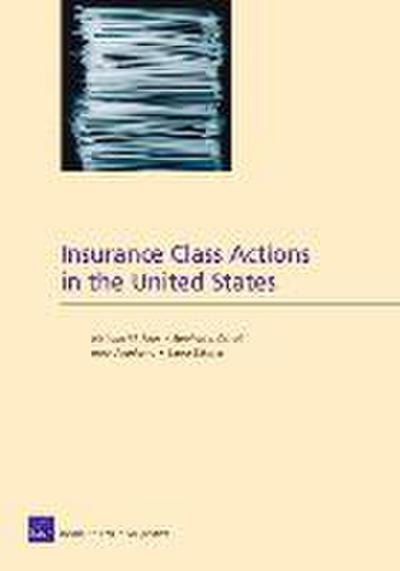 Insurance Class Actions in the United States