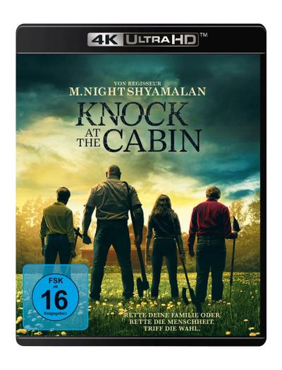 Knock at the Cabin (UHD) 4K 1Disc  Min: 100/DD5.1/WS