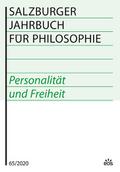 Salzburger Jahrbuch für Philosophie 65 (2020)