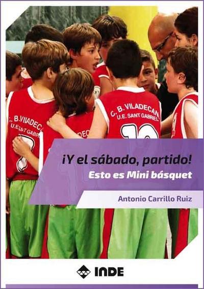 Y el sábado partido! Esto es mini básquet