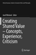 Creating Shared Value - Concepts, Experience, Crit