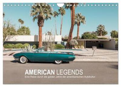 AMERICAN LEGENDS (Wandkalender 2026 DIN A4 quer), CALVENDO Monatskalender
