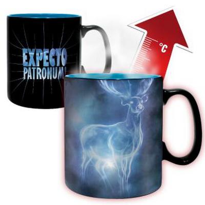 Abystyle  Harry Potter  Farbwechsel-Tasse mit Wärme  460 ml  Patronus