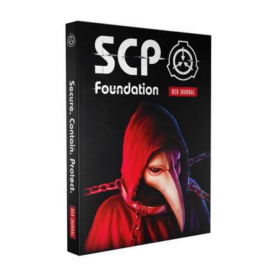 SCP Foundation Artbook | Paperback Edition | Red Journal