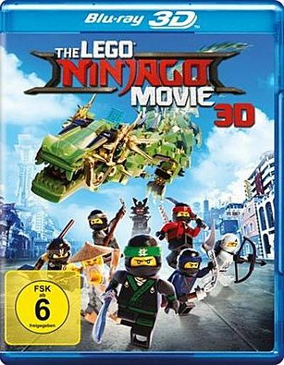 The Lego Ninjago Movie 3D, 1 Blu-ray