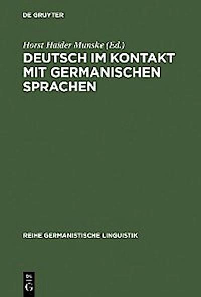 Deutsch im Kontakt mit germanischen Sprachen