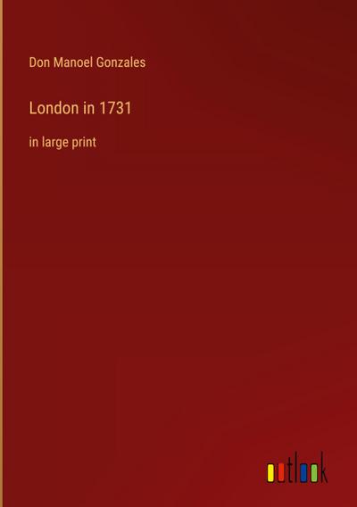 London in 1731