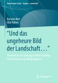 "Und das ungeheure Bild der Landschaft..."