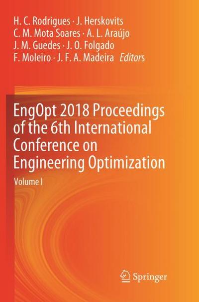 EngOpt 2018 Proceedings of the 6th International Conference on Engineering Optimization