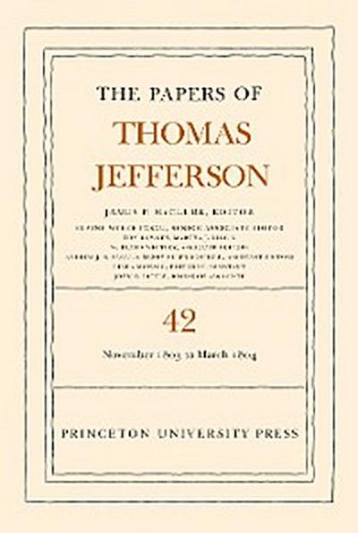 The Papers of Thomas Jefferson, Volume 42