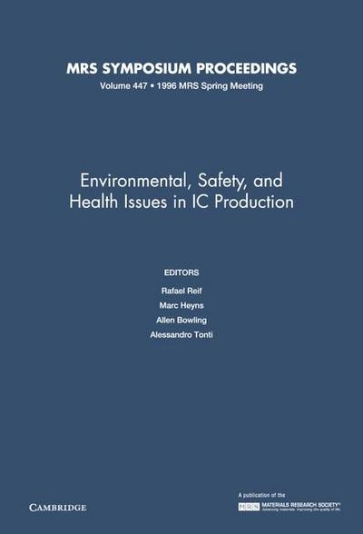 Environmental, Safety, and Health Issues in IC Production