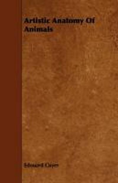 Artistic Anatomy Of Animals