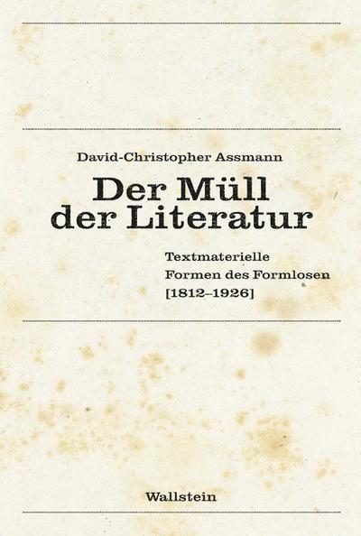 Assmann,Müll der Literatur