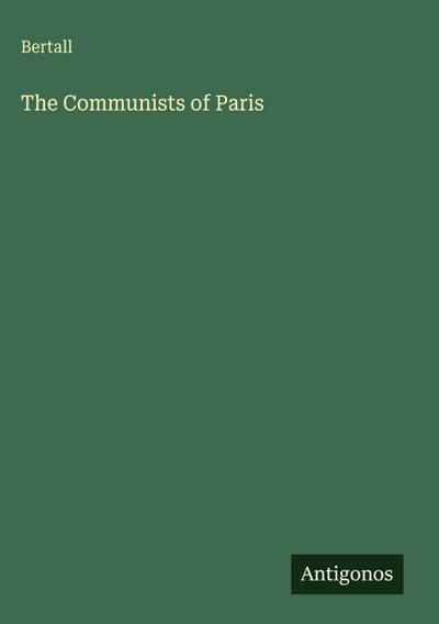 The Communists of Paris