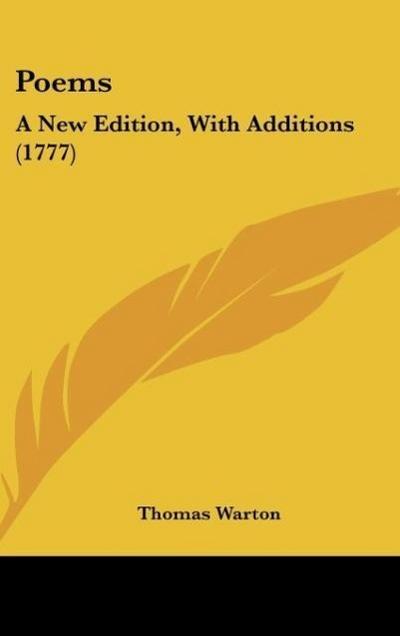 Poems - Thomas Warton