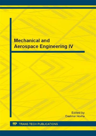 Mechanical and Aerospace Engineering IV