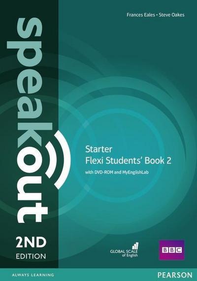 Speakout Starter 2nd edition Flexi Students’ Book 2, w. DVD-ROM and MyEnglishLab