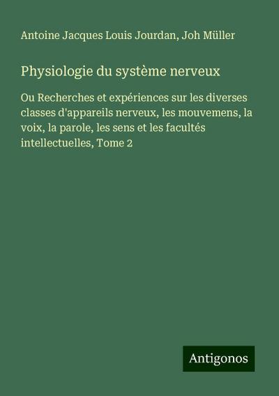 Physiologie du système nerveux