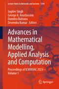 Advances in Mathematical Modelling, Applied Analysis and Computation