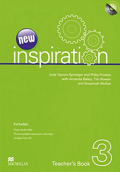 New Inspiration Teacher’s Book with Test-CD-ROM and 3 Audio-CDs