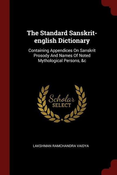 STANDARD SANSKRIT-ENGLISH DICT