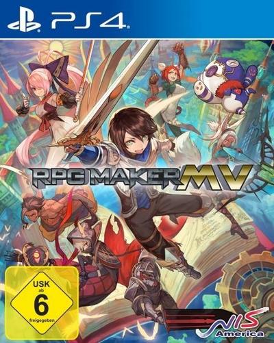 RPG Maker MV, 1 PS4-Blu-Ray-Disc
