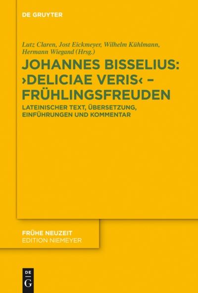 Johannes Bisselius: Deliciae Veris – Frühlingsfreuden