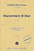 Ouvertüre D-Dur op.41 für OrchesterPartitur