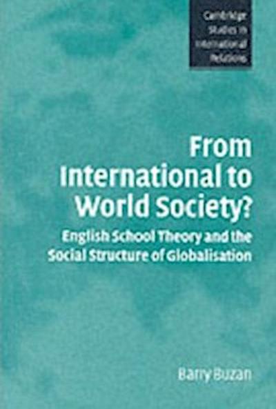 From International to World Society?