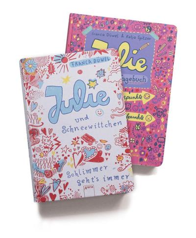 Julie und Schneewittchen: Schlimmer geht’s immer. Mit Julie-Tagebuch