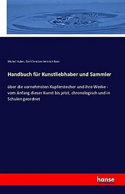 Handbuch für Kunstliebhaber und Sammler