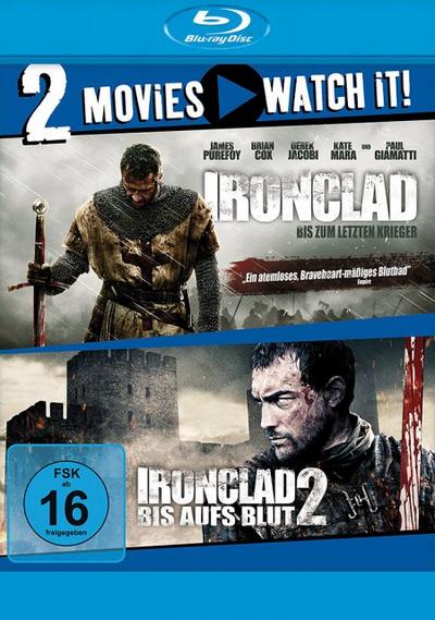 Ironclad 1: Bis zum letzten Krieger / Ironclad 2: Bis aufs Blut - 2 Disc Bluray