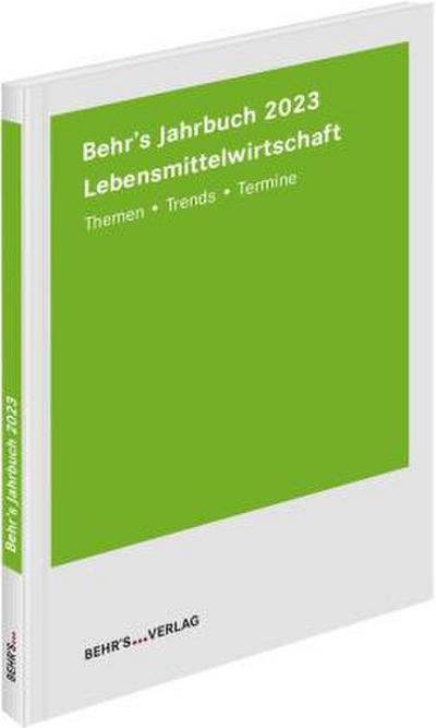 Behr’s Jahrbuch für die Lebensmittelwirtschaft 2023