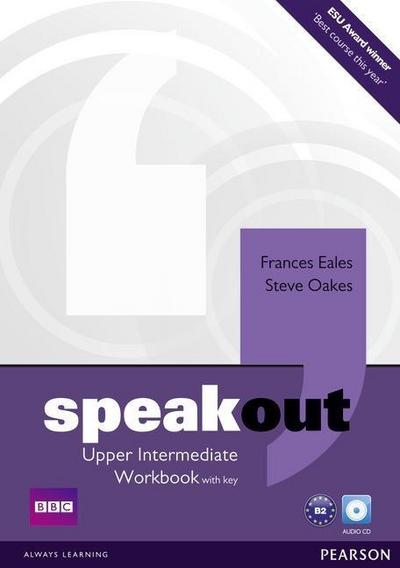 Speakout Upper Intermediate, Workbook w. Key and Audio-CD
