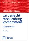 Landesrecht Mecklenburg-Vorpommern von Sabine Schlacke | Taschenbuch