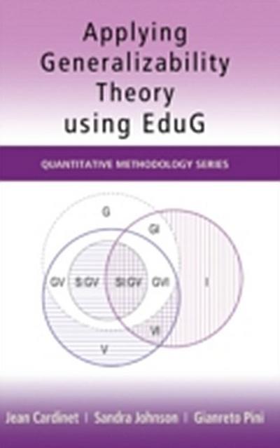 Applying Generalizability Theory using EduG